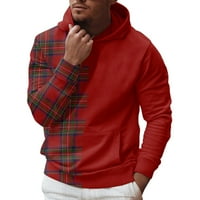 Muški jesenski / zimski džemper za slobodno vrijeme, putovanja, sport na otvorenom s printom u boji, ugrađeni