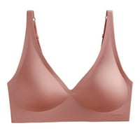Dianhelloya sportski grudnjaci za žene dama grudnjak podstavljena seksi mekana intimna čvrsta boja podrška dojke