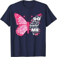 Leptir na drvetu Krist želja poklon drveća za žene majice