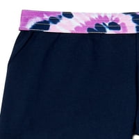 Wonder Nation Girls 'Osnovne kratke hlače, 5-pack, veličine 4- & Plus