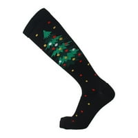 Enquiret par muškarci Žene božićne čarape Slatke modne sportske čarape protiv umora koljena čarapa Festival Pokloni