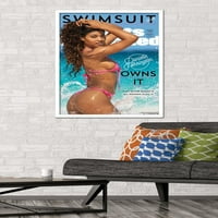 Sports Illustrated: SwimCuit Edition - Poster poklopca Danielle Herrington, 22.375 34 uokviren