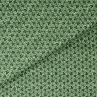 55 tkanina za šivanje i rukotvorine od pamuka s printom od 55, zelena