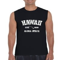 Normalno je dosadno - Muška grafička majica bez rukava, do muškaraca veličine 3xl - Havaji