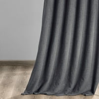 Moderna siva toplinska soba zatamnjena vunena zavjesa za tkanje, moderna siva, 50W 120L