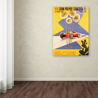 Zaštitni znak likovne umjetnosti 'Racing 23' platnena umjetnost od Lantern Pressa