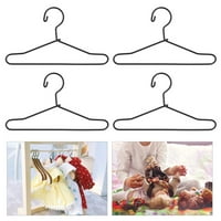 Metalne vješalice za odjeću za lutke Izdržljive vješalice za odjeću Mini lutke