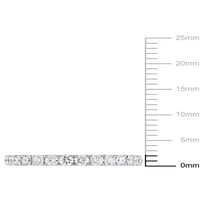 Carat T.W. Diamond 10k obljetnički prsten od bijelog zlata
