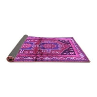 Tradicionalni tepisi u perzijskoj ljubičastoj boji, kvadratni 6 stopa