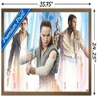Zidni plakat Ratovi zvijezda: Posljednji Jedi trio, 22.375 34