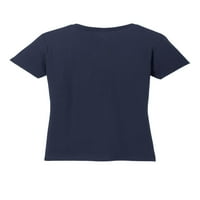 Obična je dosadna - Ženska majica s izrezom u obliku slova U i kratkim rukavima, veličine do 3 inča - Filipini