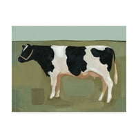 Zaštitni znak likovne umjetnosti 'goveđi portret II' platno umjetnost Emma Scarvey