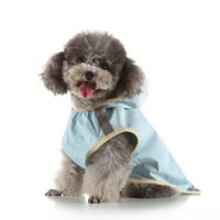 Kišna jakna za pse, kišna jakna pončo s kapuljačom u rasponu od malih do 4 inča-veliki psi i štenci