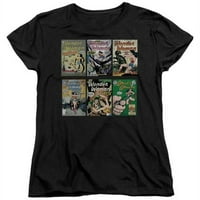 Trevco DC -WW poklopci - Ženski majica s kratkim rukavima - Black- 2x