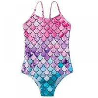 Rasprodaja kupaćih kostima za djevojčice u kupaćem kostimu s printom Podesivi kupaći kostim za plažu od 3 godine