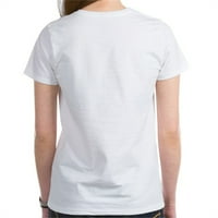 Ženska majica s kratkim rukavima u bijeloj boji srednje veličine Modni udoban gornji dio ležerna majica s okruglim