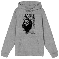 Janis Joplin majica s kapuljačom za odrasle s dugim rukavima od 9 do 3 inča