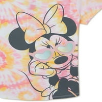 Majica kratkih rukava za djevojčice Minnie Mouse 2 pakiranja veličine 4-16