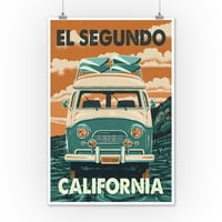 El Segundo, Kalifornija, kamper kombi, tvar