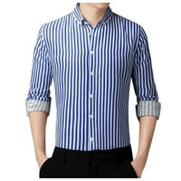 Muška moda casual jednostavnost korejska majica s dugim rukavima s dugim rukavima