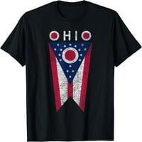 Zastava države Ohio Burgee - Majica države Bakai