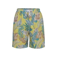 Ženske Ležerne kratke hlače ljetne udobne kratke hlače za plažu s elastičnim pojasom i cvjetnim printom s džepovima