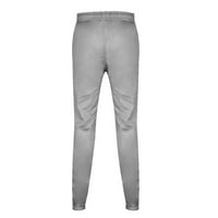 Muške sportske Ležerne hlače za trčanje lagane planinarske Radne hlače teretne hlače s džepom s patentnim zatvaračem