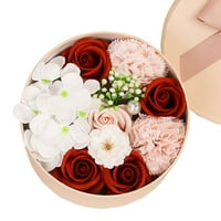 Kidlove Šareni sapun cvijet s okruglim poklonom bo za obljetnicu majčini dan rođendan Valentinovo