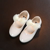 Cipele za djevojčice, svjetlucave cipele Marije Jane, cipele princeze s mašnom za djevojčice, večernje školske