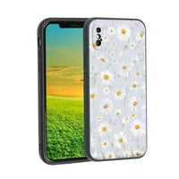 Daisies-floral- Telefon, degin za iPhone XS MA slučaj muškaraca, fleksibilni silikonski šok slučaj za iPhone XS