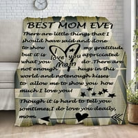 Pokloni kćeri za Majčin dan za mamu, deka za moju mamu, poklon od kćeri sinu, najbolji pokloni za mamu, jedinstveni