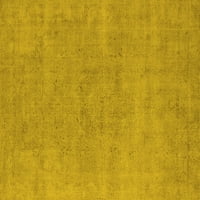 Pravokutne istočno žute prostirke za industrijske prostore tvrtke A. M., koje se mogu prati u perilici, 2' 3'