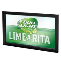 Bud Light Lime-a-Rita uokvireno logotip ogledalo