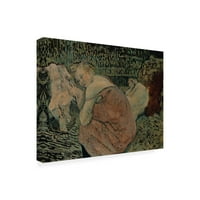 Zaštitni znak likovne umjetnosti 'Dvoje prijatelja' platna umjetnost Toulouse-Lautrec