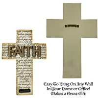 Križ na zapadnom zidu, Sveto Pismo, križ vjere, Seoski kauboj, Vjerski zidni dekor, križni zidni dekor, uređenje