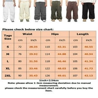 Muške lounge Harem hlače s visokim strukom, odjeća za slobodno vrijeme, ljetne hlače s elastičnim strukom, joga