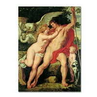 Zaštitni znak likovna umjetnost 'Venera i Adonis' platno umjetnost Petera Paul Rubensa