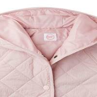 Wonder Nation Girls 'prekrivena jakna s kapuljačom, veličine 4- & Plus