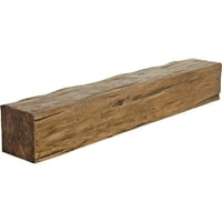 Ekena Millwork 8 H 8 D 72 W Riverwood Fau Wood Kamin Mantel, premium star