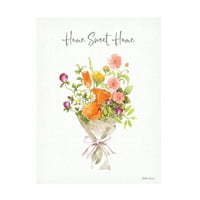 Beth Grove 'Farmhouse Floral IV' platno umjetnost