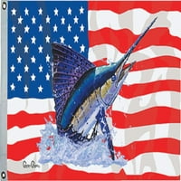 Nova riblja zastava SAD-a 96 60