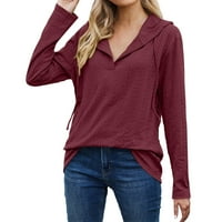 Ženski pulover Plus size majica s printom s okruglim vratom pulover s dugim rukavima jesen Abou