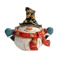 Božićni ukrasi od smole, domaći ukrasi za dom, Ukrasi snjegovića Starog Jelena