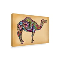 Brand Fine Art 'Camel' Canvas Art by Green Girl Platna