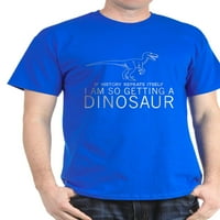 Cafepress - Povijest ponavlja majicu dinosaura - pamučna majica