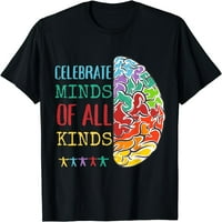 Proslavite umove svih vrsta majice za svjesnost autizma