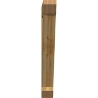 Ekena Millwork 6 W 40 d 48 h Tradicionalna sloja grubo pilane nosača, zapadnjački crveni cedar