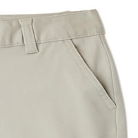 Wonder Nation Girls School Uniforma Bermuda kratke hlače, 2-paket, veličine 4- & Plus