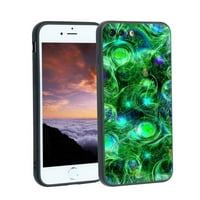 Kompatibilno s futrolom za iPhone plus telefon, psihodelično-trippy-vizualne boje-Slučaj silikonski zaštitni za