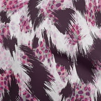 Oneoone pamučni popin ružičasta tkanina za životinjsku kožu haljina tkanina tkanina tkanina tkanina po dvorištu